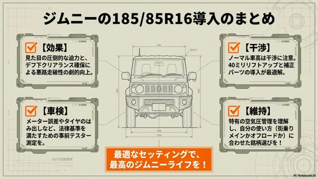 jimny-185-85r16-summary