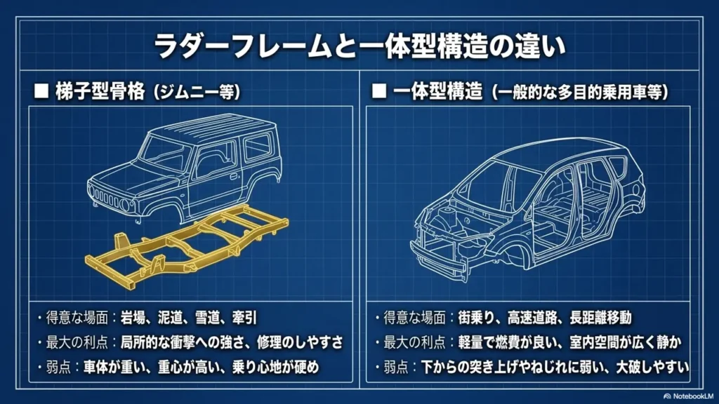 ladder-frame-vs-monocoque