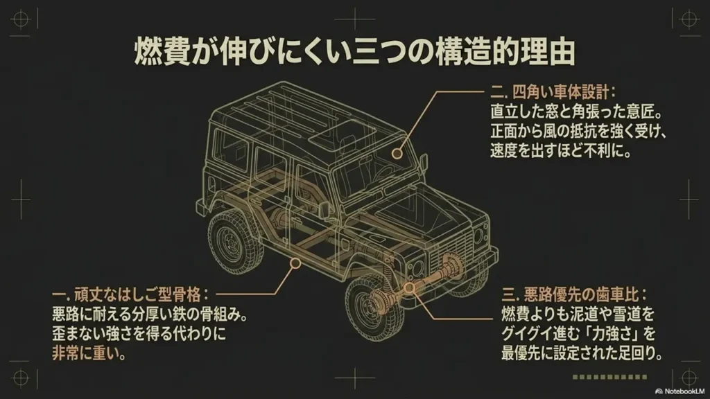 jimny-jb23-structural-reasons-poor-mileage