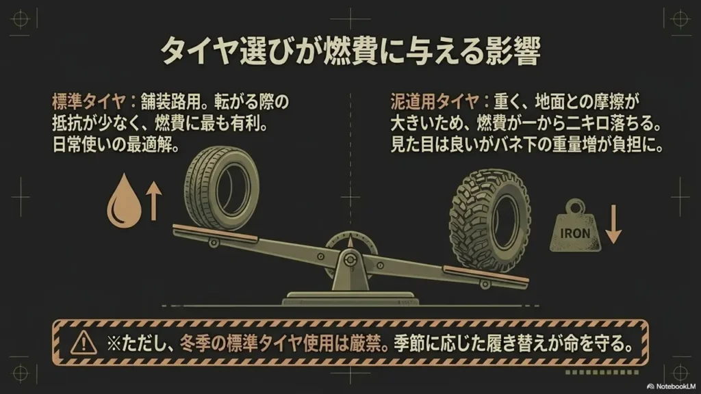 jimny-jb23-normal-vs-mud-tires