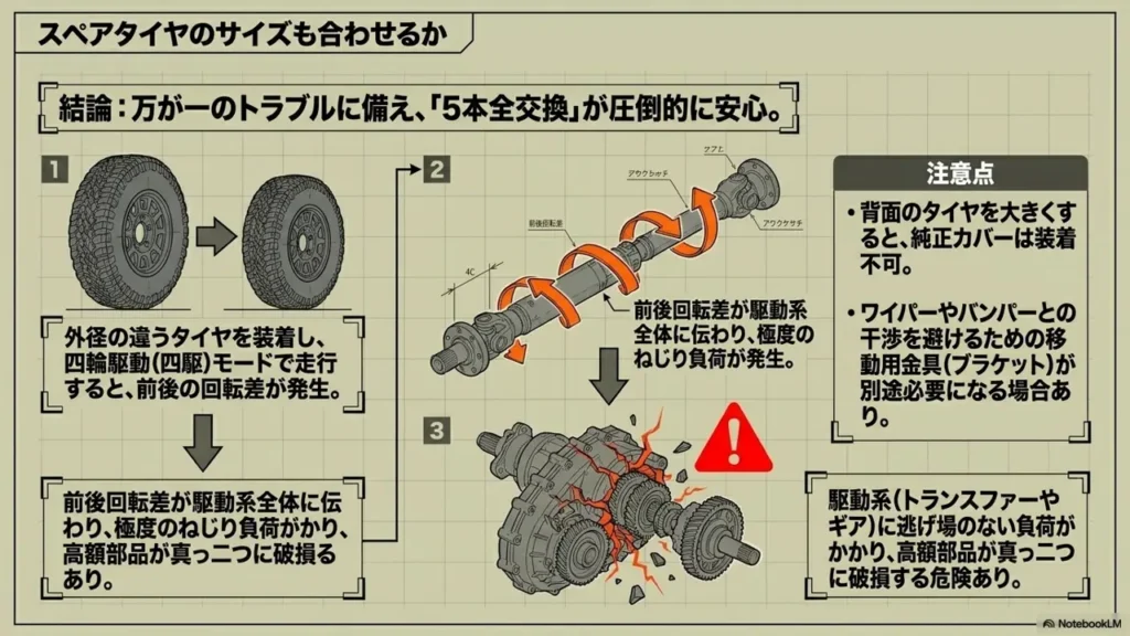 jimny-spare-tire-size-matching