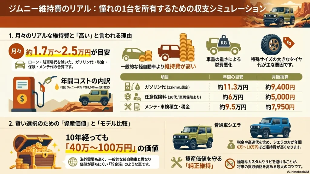 Comparing the Running Costs of the Jimny from Various Perspectives