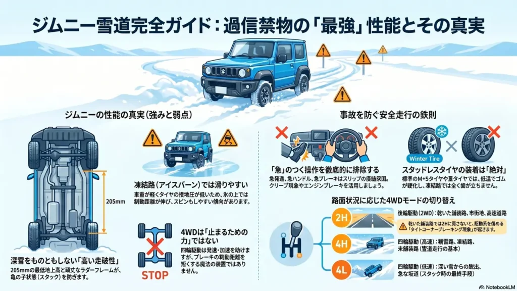 The Truth About the Jimny's Performance on Snowy Roads