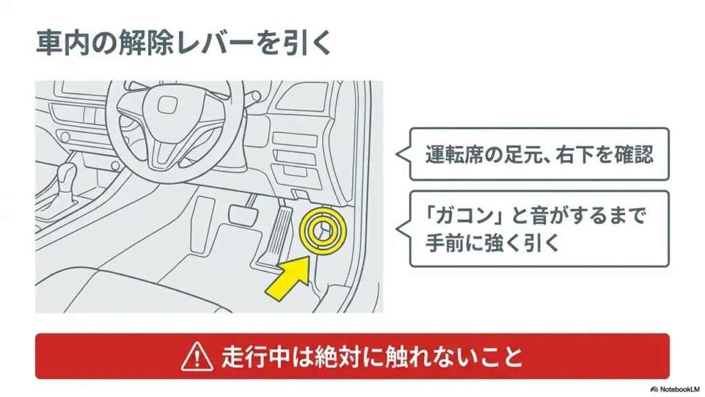 spacia-bonnet-opener-lever