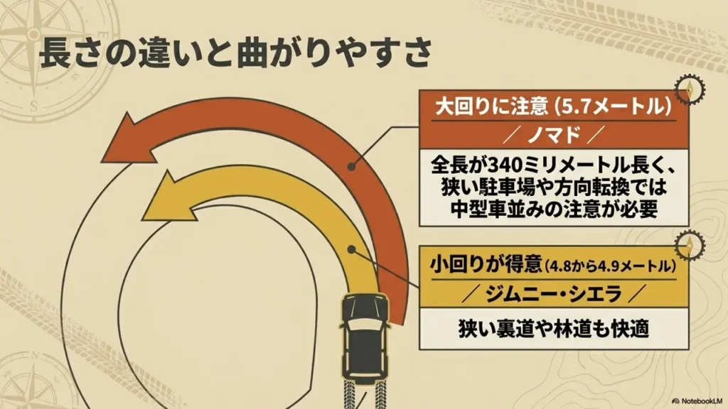 body-size-turning-radius-comparison