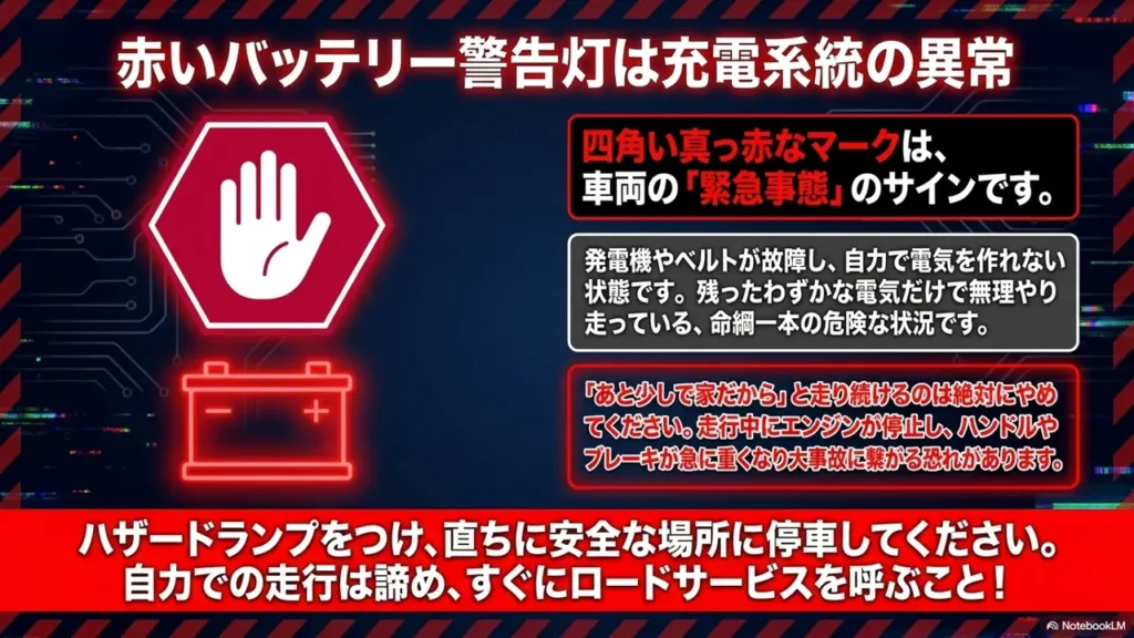 A-red-battery-warning-light-indicates-a-charging-system-abnormality