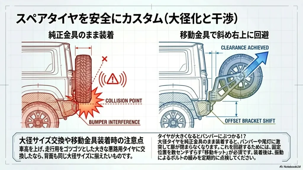 jimny-spare-tire-large-size-offset-kit