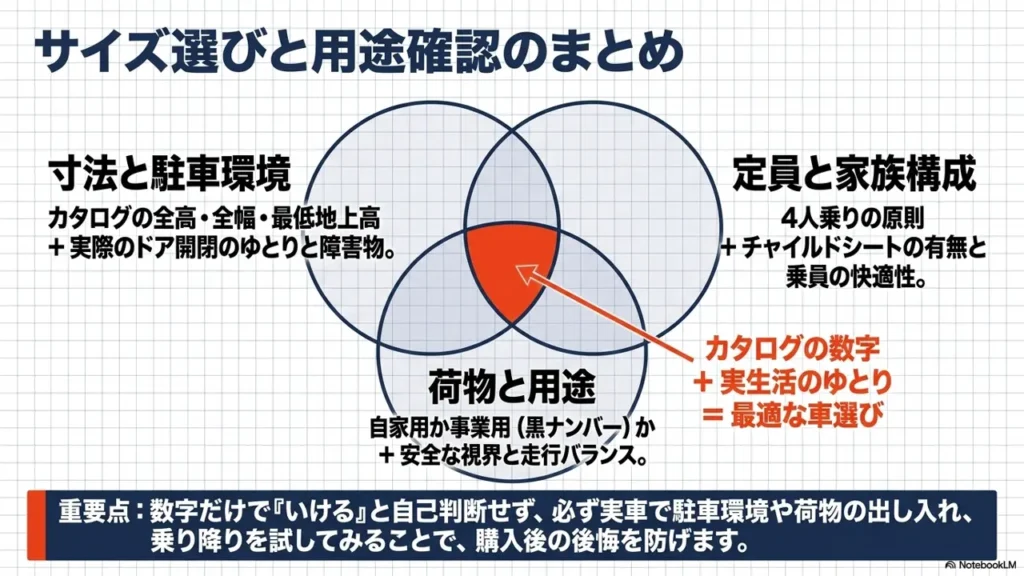 wagon-r-size-selection-summary