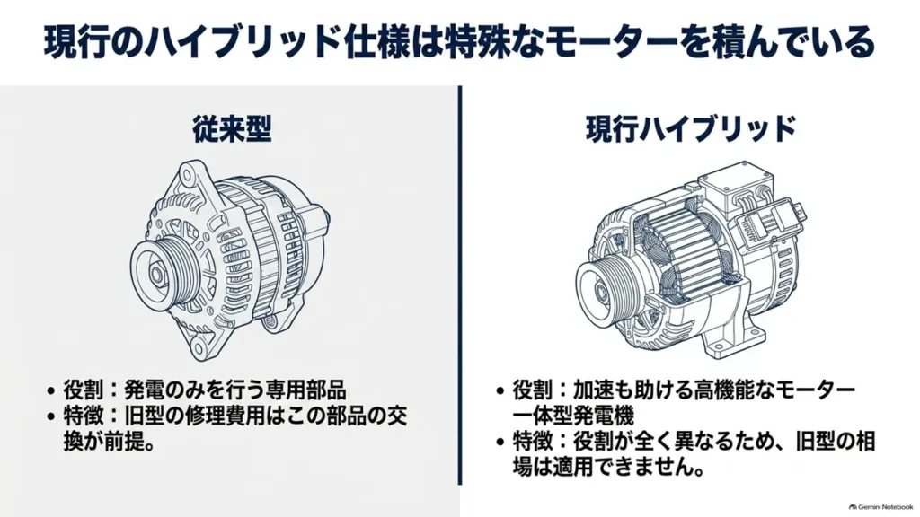 wagon-r-hybrid-zx-isg-conventional-alternator-comparison-diagram
