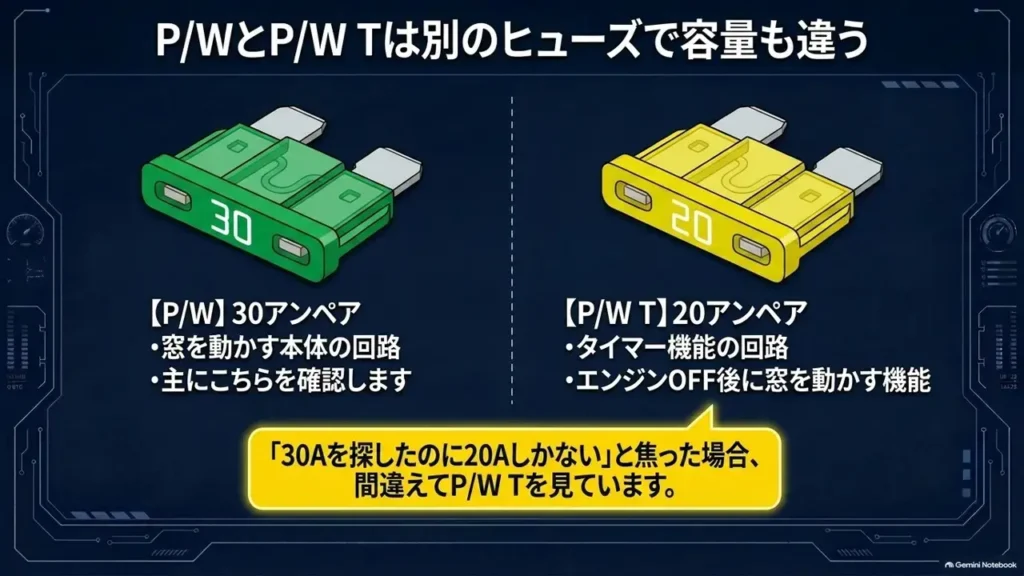 wagon-r-pw-fuse-30a-pwt-fuse-20a-comparison