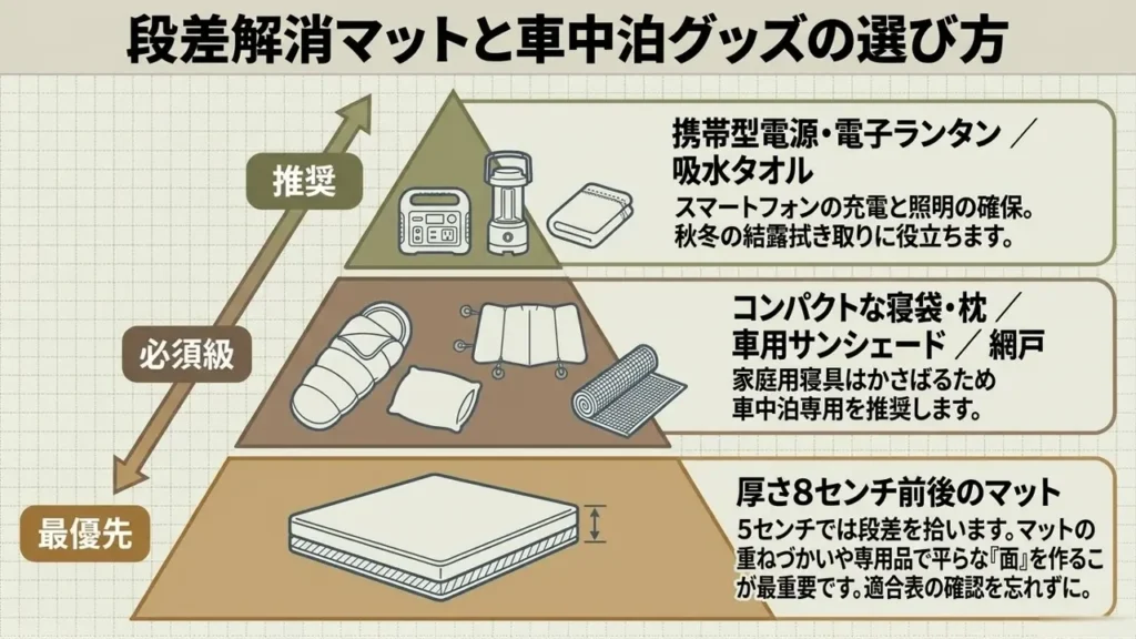 wagon-r-camping-gear-priority-pyramid-chart