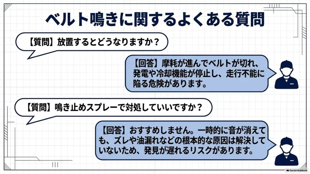 wagon-r-belt-noise-faq-question-answer-panel