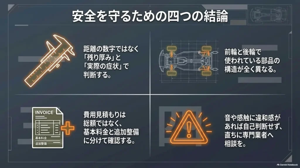 hustler-brake-pad-maintenance-four-key-points-summary