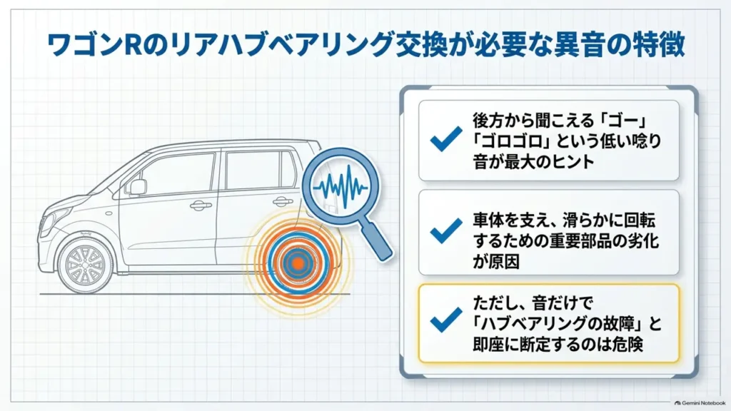 wagon-r-rear-hub-bearing-noise-symptom-side-view-diagram