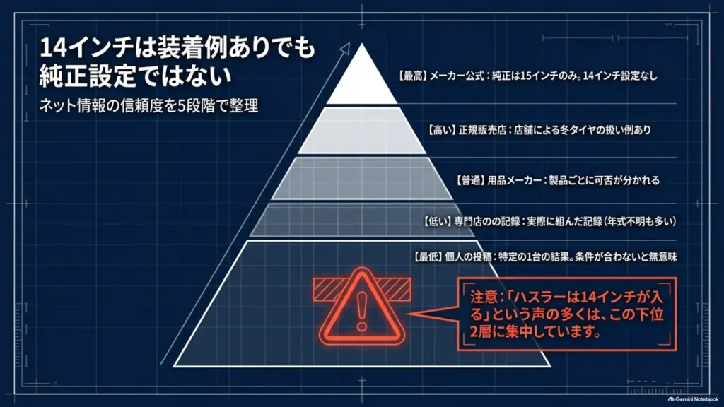hustler-14inch-reliability-pyramid-chart
