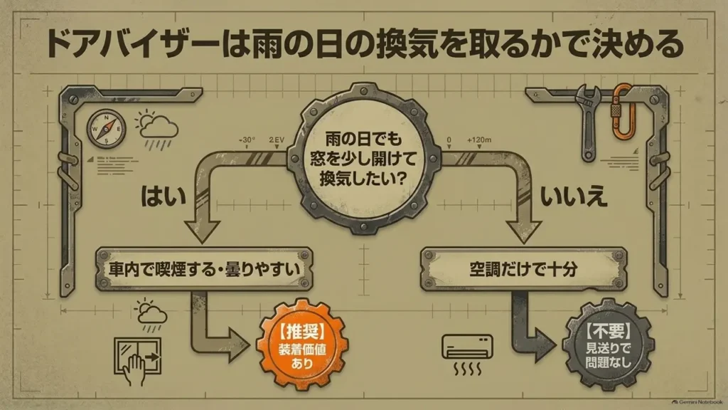 hustler-door-visor-rain-ventilation-flowchart