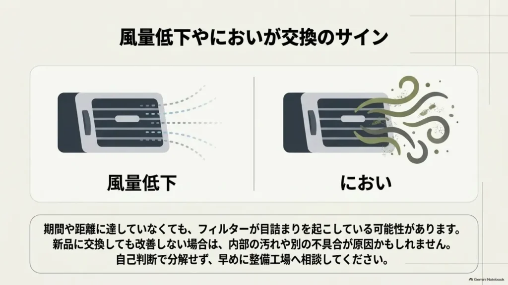 hustler-aircon-filter-airflow-drop-odor-warning-signs