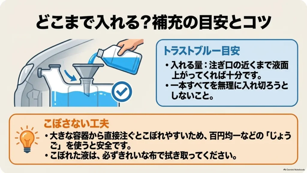 suzuki-hustler-washer-fluid-fill-level-funnel-pouring-guide