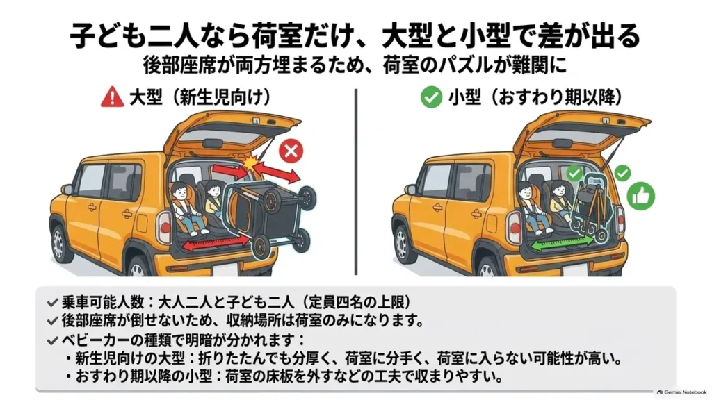 hustler-two-children-cargo-only-a-type-b-type-difference