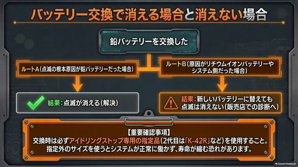 hustler-idling-stop-battery-replacement-result-branch-diagram