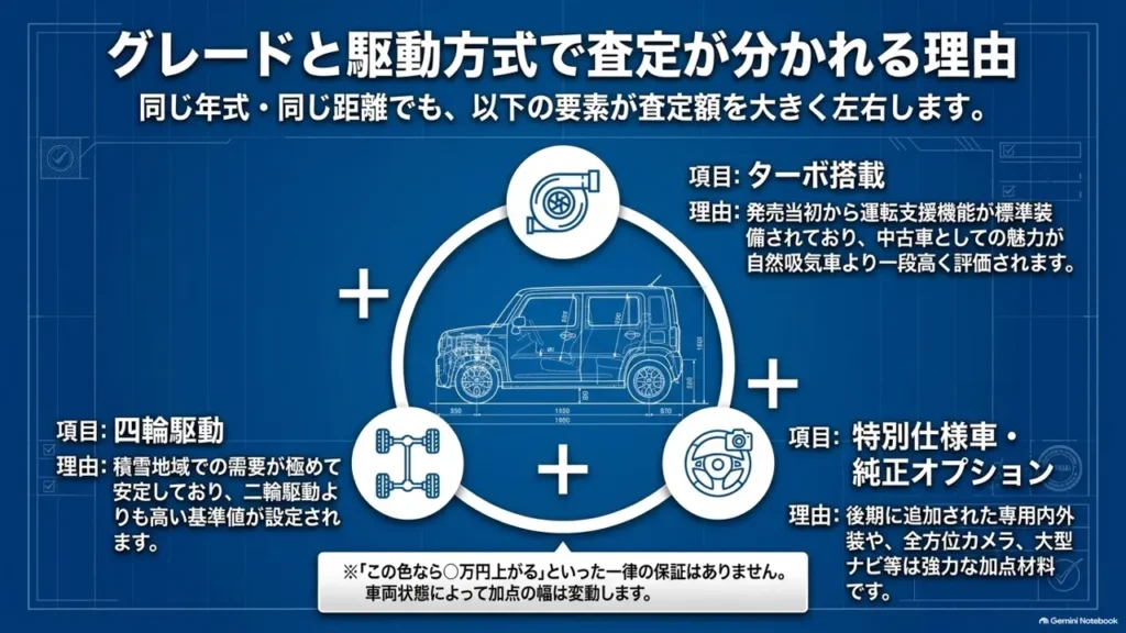 hustler-grade-4wd-turbo-appraisal-factor-diagram