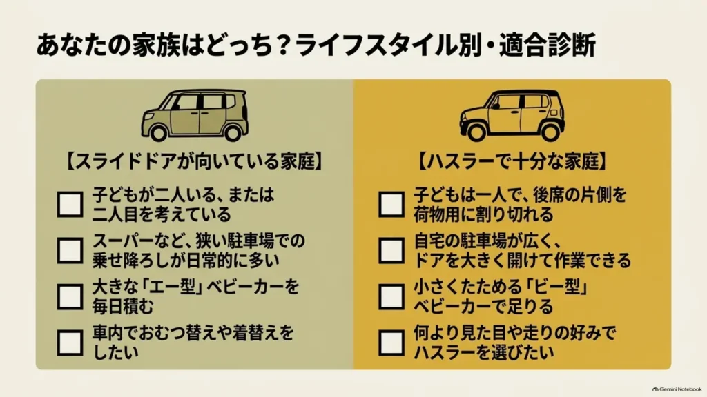 hustler-suitable-family-vs-slide-door-suitable-family-checklist