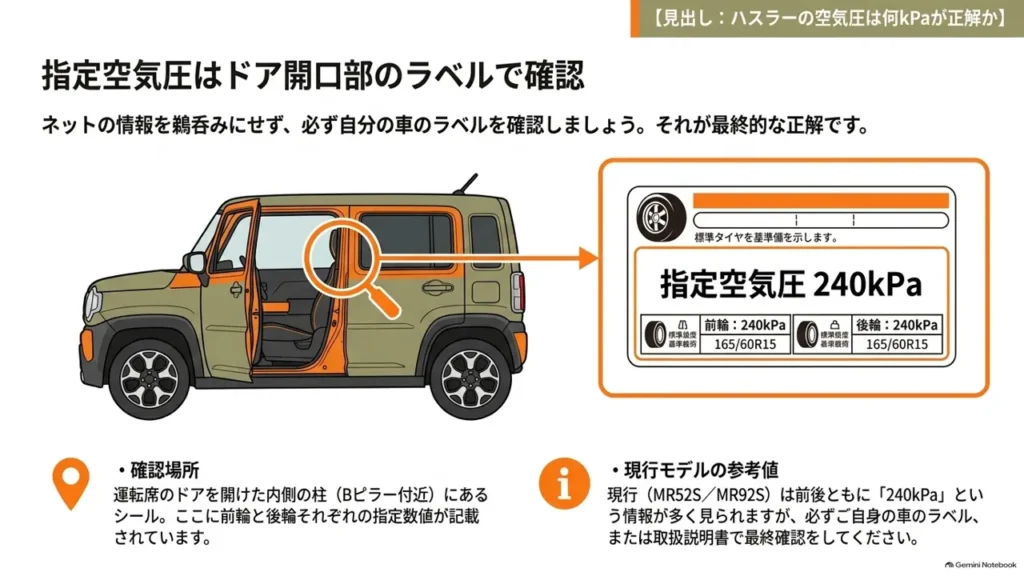 hustler-tire-pressure-label-door-jamb-location