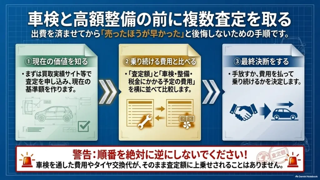 hustler-multiple-appraisal-before-inspection-steps-diagram