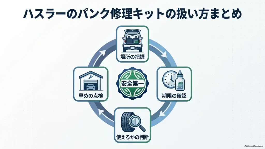 hustler-puncture-kit-summary-circular-diagram