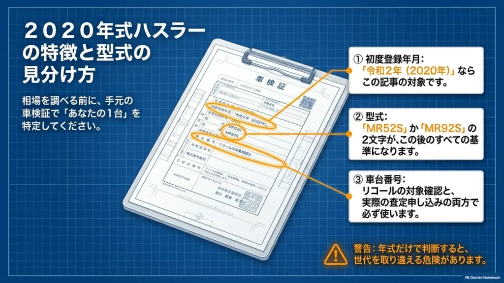 hustler-2020-model-identification-vehicle-inspection-3-points-checklist