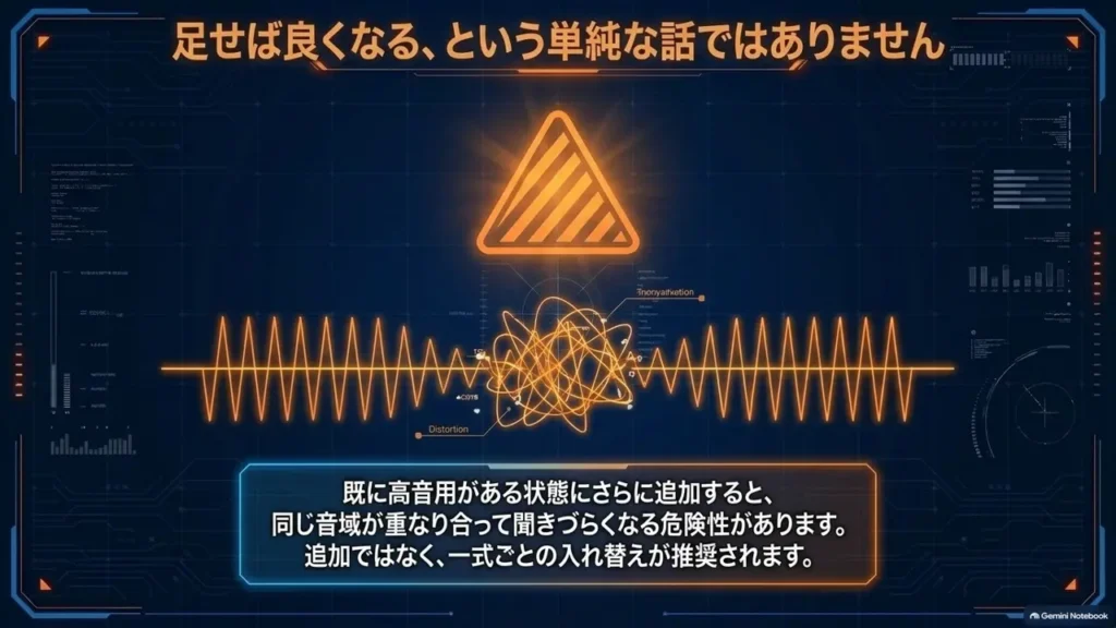 ハスラーのツイーター追加と交換で高音はどう変わるか