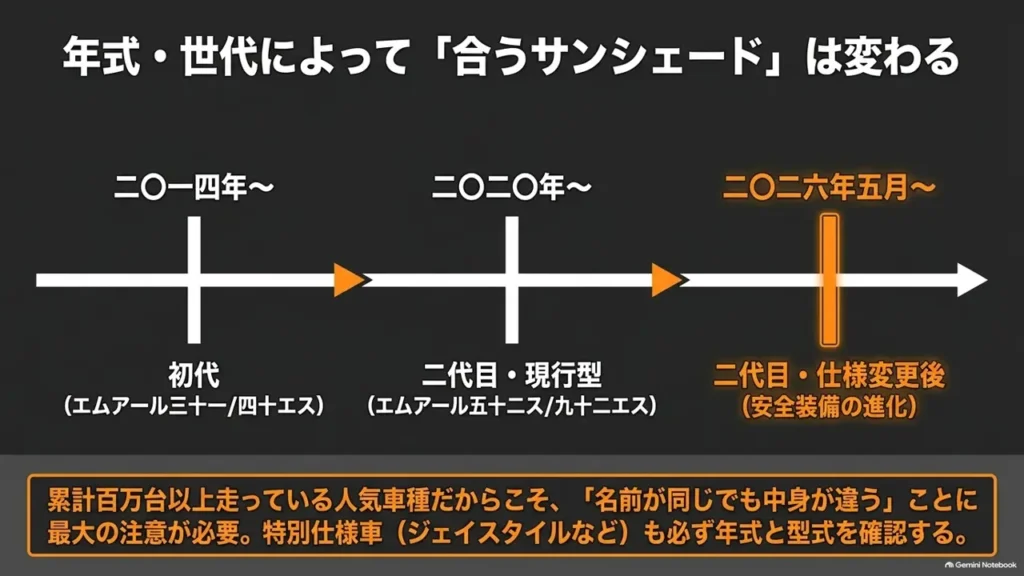 hustler-generation-timeline-2014-2020-2026-spec-change