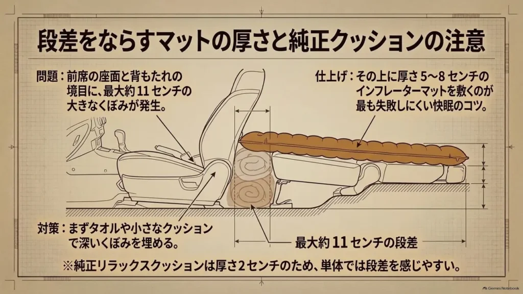 hustler-camping-gap-flattening-mat-thickness-diagram