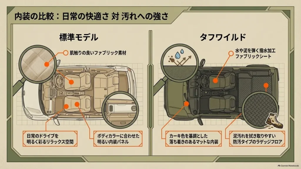 hustler-tough-wild-interior-water-repellent-seat-cutaway-diagram