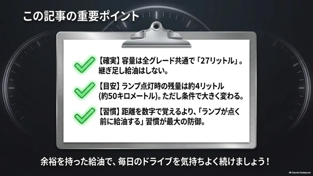 hustler-fuel-tank-warning-light-summary-checklist