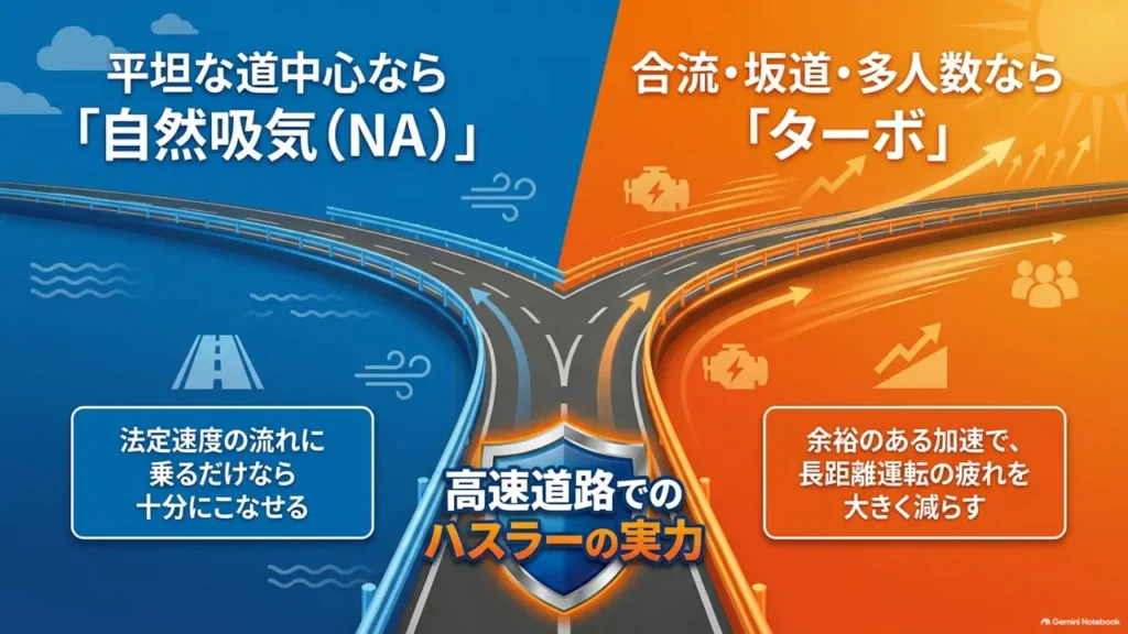 hustler-highway-na-vs-turbo-merge-uphill-overview-diagram