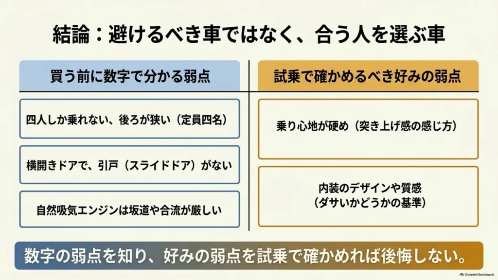 hustler-conclusion-weak-points-numbers-vs-preference-table