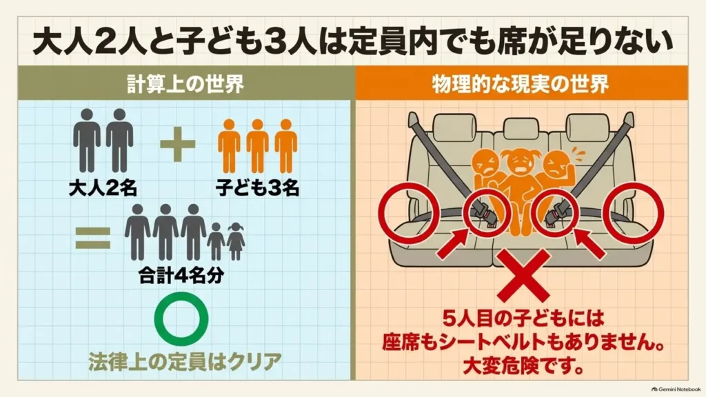hustler-2-adults-3-children-seats-shortage-diagram