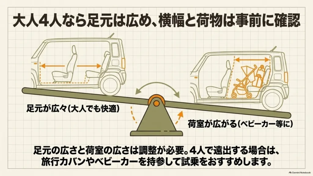 hustler-4-adults-legroom-vs-cargo-tradeoff-diagram